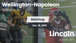 Matchup: Wellington-Napoleon vs. Lincoln  2019