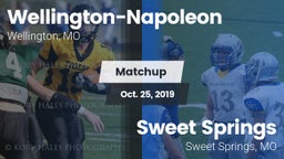 Matchup: Wellington-Napoleon vs. Sweet Springs  2019