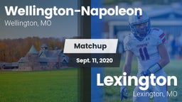 Matchup: Wellington-Napoleon vs. Lexington  2020