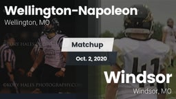 Matchup: Wellington-Napoleon vs. Windsor  2020