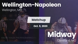 Matchup: Wellington-Napoleon vs. Midway  2020