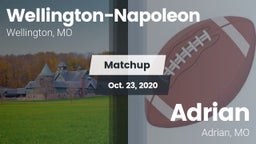 Matchup: Wellington-Napoleon vs. Adrian  2020