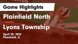 Plainfield North  vs Lyons Township  Game Highlights - April 20, 2024