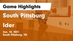 South Pittsburg  vs Ider  Game Highlights - Jan. 18, 2021