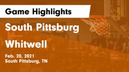South Pittsburg  vs Whitwell Game Highlights - Feb. 20, 2021