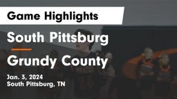 South Pittsburg  vs Grundy County  Game Highlights - Jan. 3, 2024