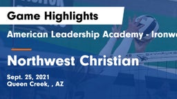 American Leadership Academy - Ironwood vs Northwest Christian  Game Highlights - Sept. 25, 2021