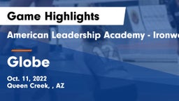 American Leadership Academy - Ironwood vs Globe   Game Highlights - Oct. 11, 2022