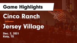 Cinco Ranch  vs Jersey Village  Game Highlights - Dec. 2, 2021