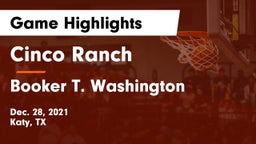 Cinco Ranch  vs Booker T. Washington  Game Highlights - Dec. 28, 2021