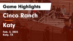 Cinco Ranch  vs Katy  Game Highlights - Feb. 3, 2023