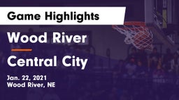 Wood River  vs Central City  Game Highlights - Jan. 22, 2021