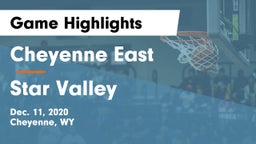 Cheyenne East  vs Star Valley  Game Highlights - Dec. 11, 2020