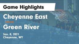 Cheyenne East  vs Green River  Game Highlights - Jan. 8, 2021