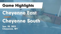Cheyenne East  vs Cheyenne South  Game Highlights - Jan. 20, 2023