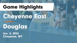 Cheyenne East  vs Douglas  Game Highlights - Jan. 5, 2024
