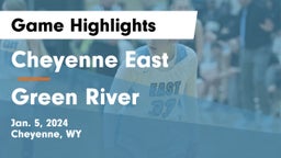 Cheyenne East  vs Green River  Game Highlights - Jan. 5, 2024