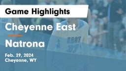 Cheyenne East  vs Natrona Game Highlights - Feb. 29, 2024