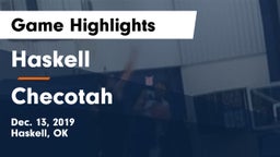 Haskell  vs Checotah  Game Highlights - Dec. 13, 2019