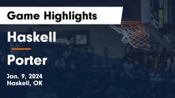 Haskell  vs Porter Game Highlights - Jan. 9, 2024