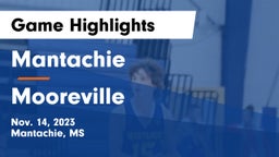 Mantachie  vs Mooreville  Game Highlights - Nov. 14, 2023