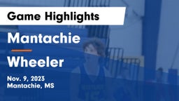 Mantachie  vs Wheeler  Game Highlights - Nov. 9, 2023