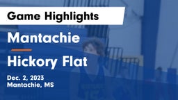 Mantachie  vs Hickory Flat Game Highlights - Dec. 2, 2023