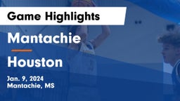 Mantachie  vs Houston  Game Highlights - Jan. 9, 2024