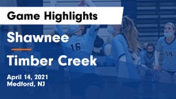 Shawnee  vs Timber Creek Game Highlights - April 14, 2021