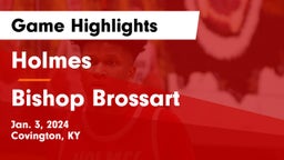 Holmes  vs Bishop Brossart  Game Highlights - Jan. 3, 2024