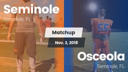 Matchup: Seminole  vs. Osceola  2018