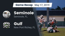 Recap: Seminole  vs. Gulf  2019