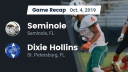 Recap: Seminole  vs. Dixie Hollins  2019