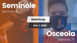 Matchup: Seminole  vs. Osceola  2020