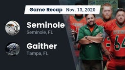 Recap: Seminole  vs. Gaither  2020