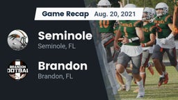 Recap: Seminole  vs. Brandon  2021