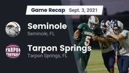Recap: Seminole  vs. Tarpon Springs  2021