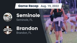 Recap: Seminole  vs. Brandon  2022