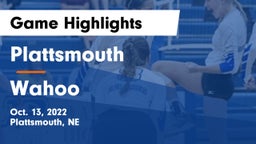 Plattsmouth  vs Wahoo  Game Highlights - Oct. 13, 2022
