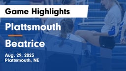 Plattsmouth  vs Beatrice  Game Highlights - Aug. 29, 2023