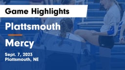 Plattsmouth  vs Mercy  Game Highlights - Sept. 7, 2023