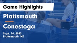 Plattsmouth  vs Conestoga  Game Highlights - Sept. 26, 2023