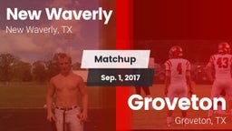 Matchup: New Waverly High vs. Groveton  2017