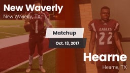 Matchup: New Waverly High vs. Hearne  2017