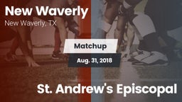Matchup: New Waverly High vs. St. Andrew's Episcopal 2018