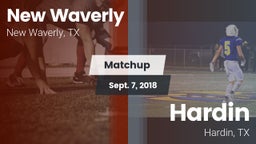 Matchup: New Waverly High vs. Hardin  2018