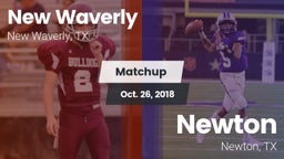 Matchup: New Waverly High vs. Newton  2018