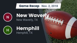 Recap: New Waverly  vs. Hemphill  2018