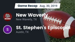 Recap: New Waverly  vs. St. Stephen's Episcopal  2019