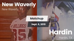 Matchup: New Waverly High vs. Hardin  2019